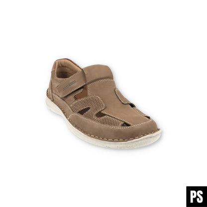 Josef Seibel Anvers 81 grau Herrenschuh Klett Weite K