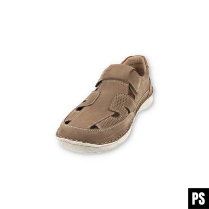 Josef Seibel Anvers 81 grau Herrenschuh Klett Weite K