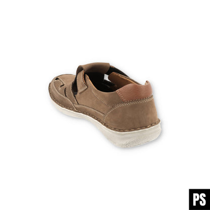 Josef Seibel Anvers 81 grau Herrenschuh Klett Weite K