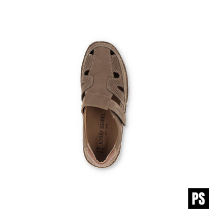 Josef Seibel Anvers 81 grau Herrenschuh Klett Weite K