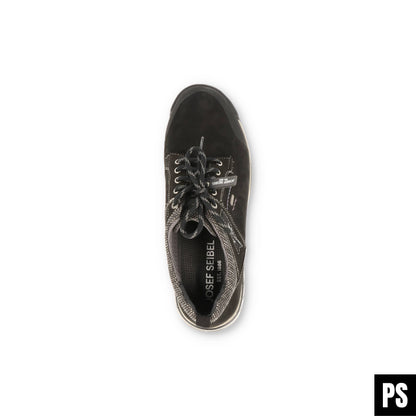 Josef Seibel Raymond 51 schwarz-kombi Herrenschuh Wechselfußbett
