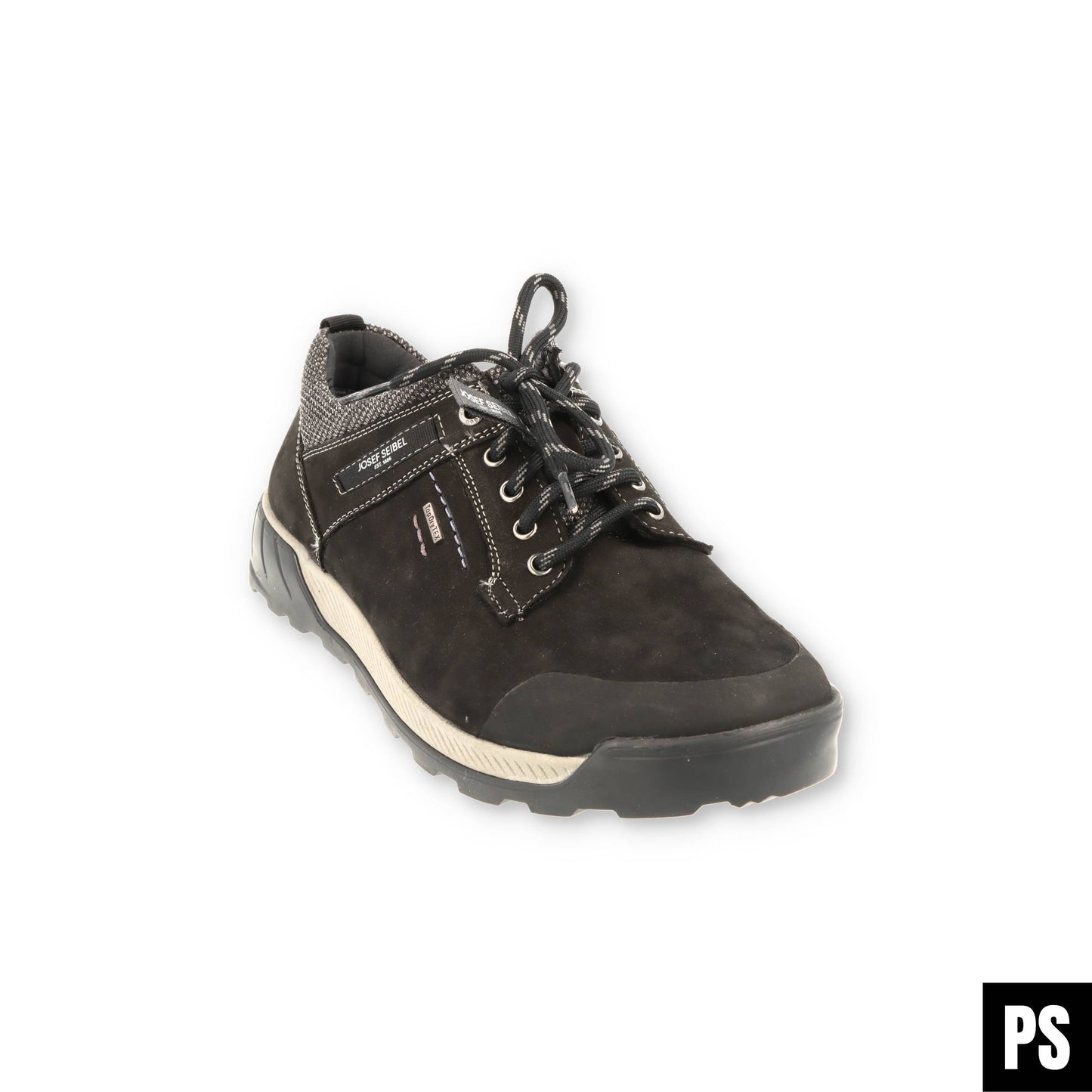 Josef Seibel Raymond 51 schwarz-kombi Herrenschuh Wechselfußbett