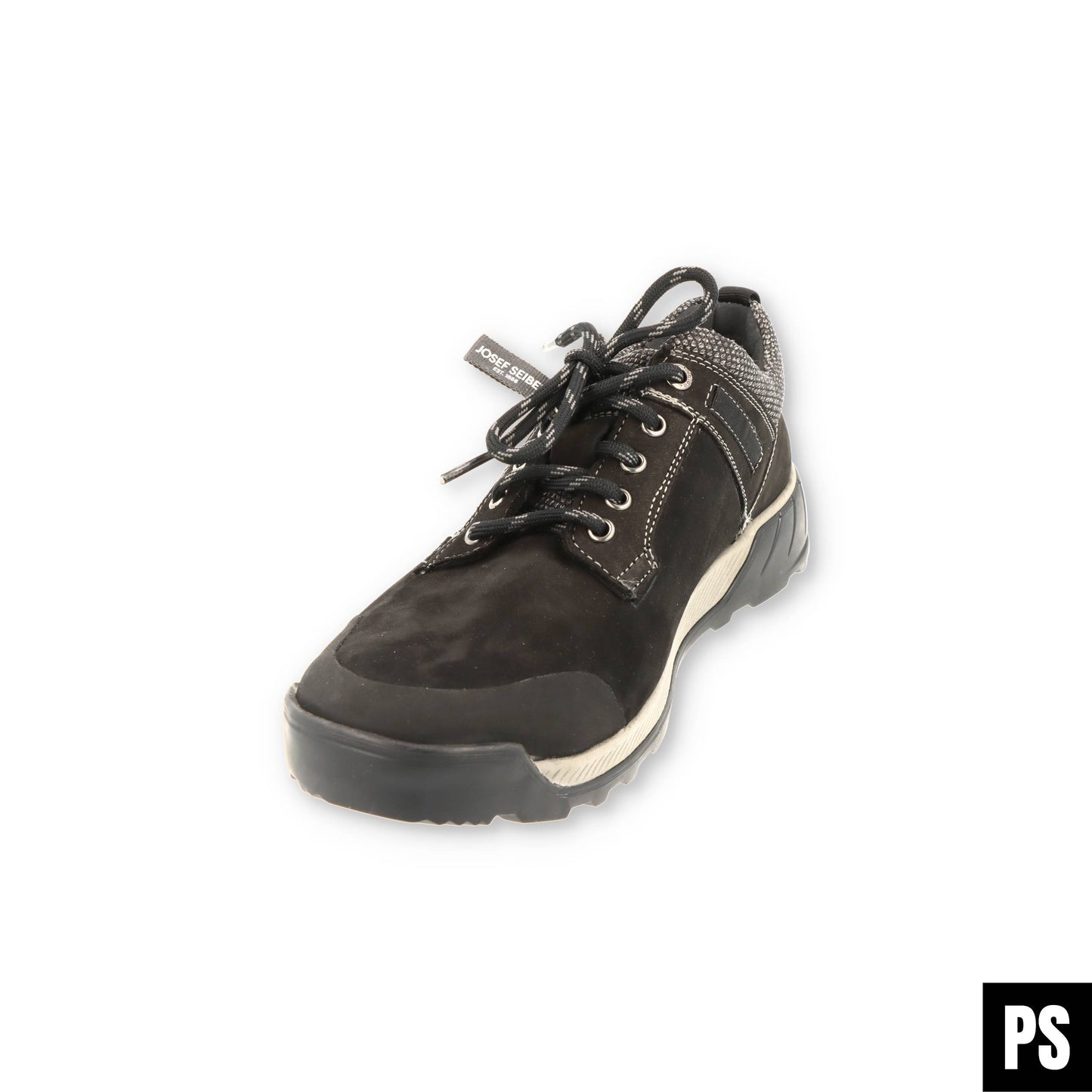Josef Seibel Raymond 51 schwarz-kombi Herrenschuh Wechselfußbett