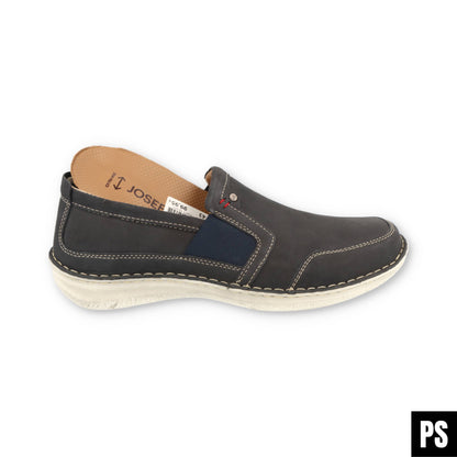 Josef Seibel Anvers 71 Indigo blau Herrenschuh Slipper