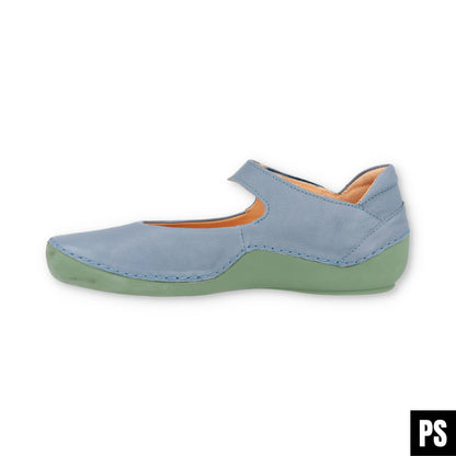 Think! Kapsl Denim Soft Agnello Damen Ballerina