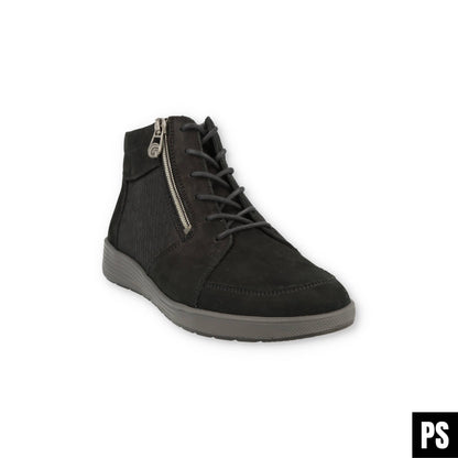 Ganter Sensitive Klara schwarz Softnubuk Damen Stiefelette
