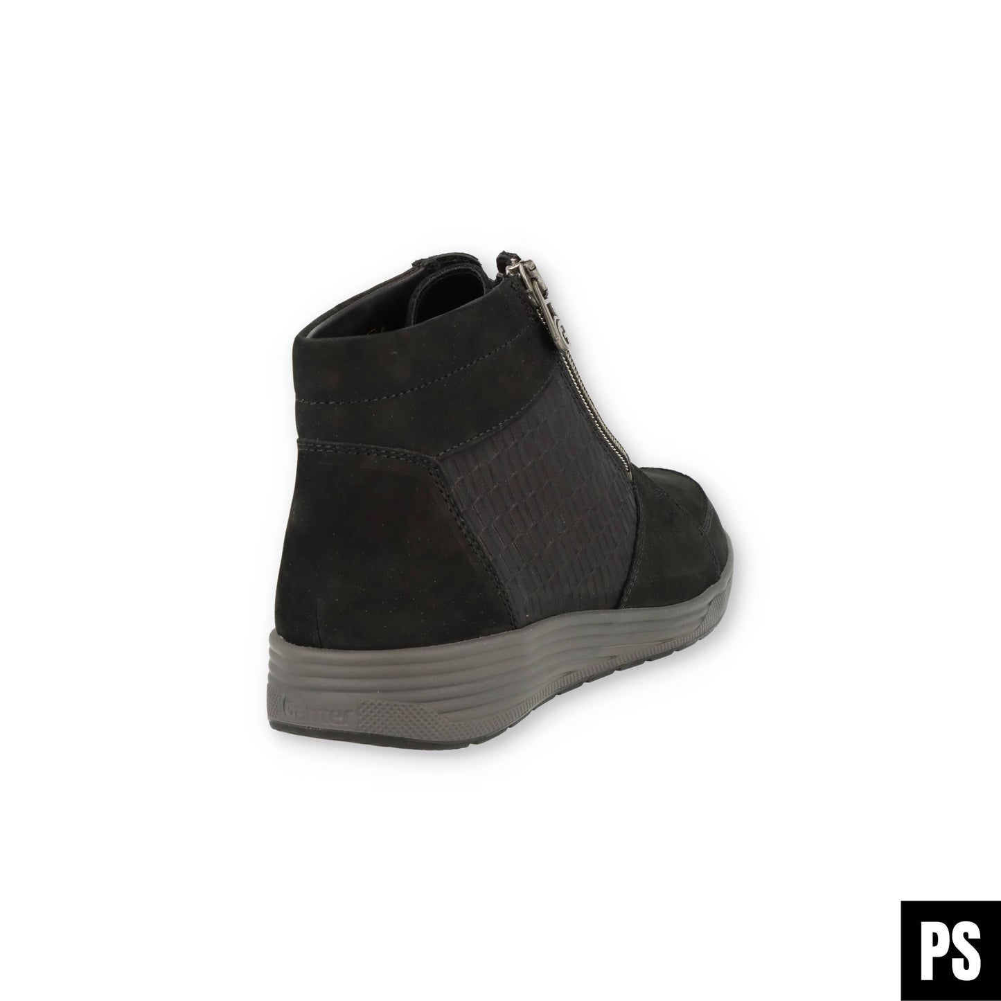 Ganter Sensitive Klara schwarz Softnubuk Damen Stiefelette