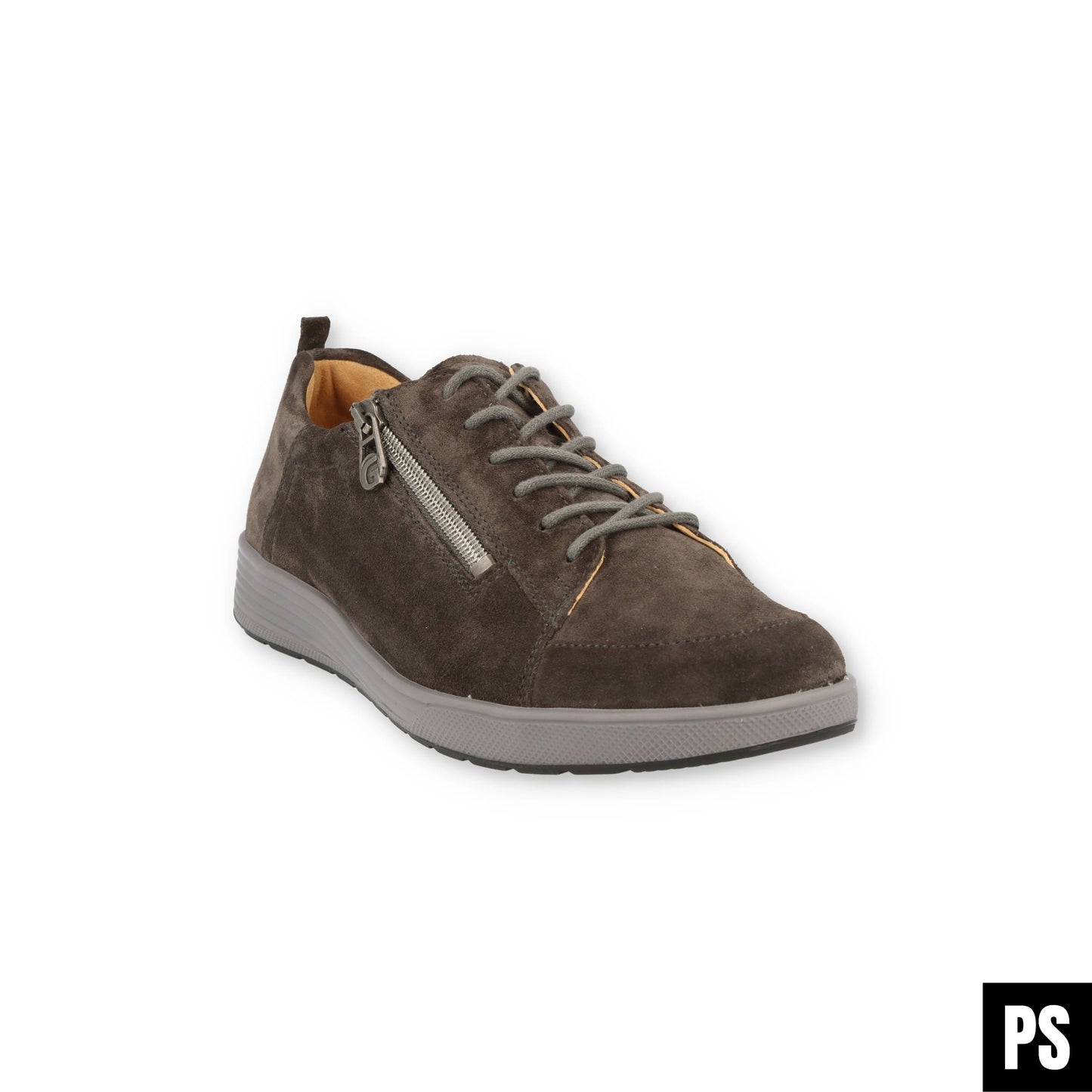 Ganter Sensitive Klara Anthrazit Velour Damenschuh