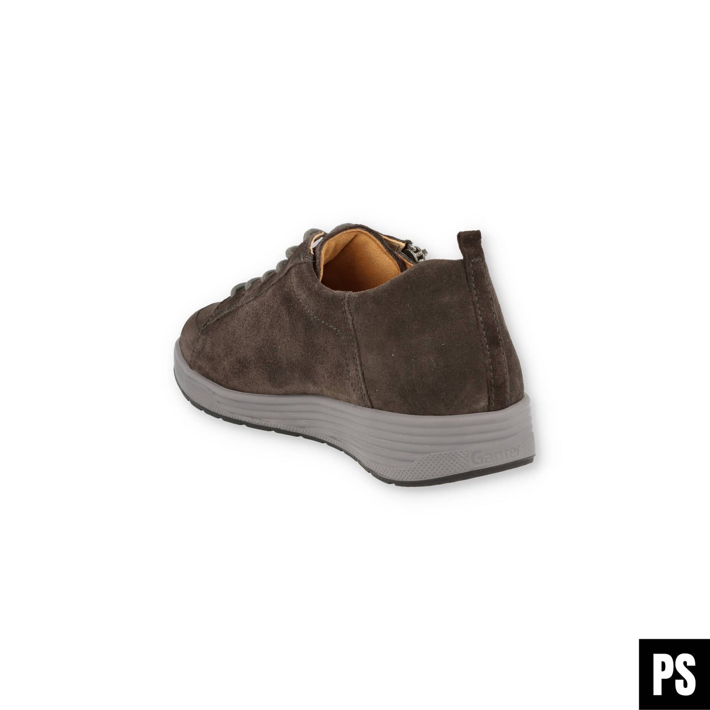 Ganter Sensitive Klara Anthrazit Velour Damenschuh