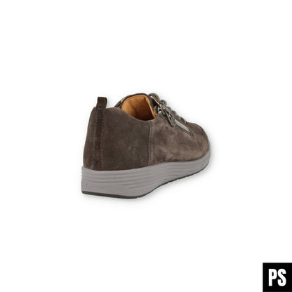 Ganter Sensitive Klara Anthrazit Velour Damenschuh