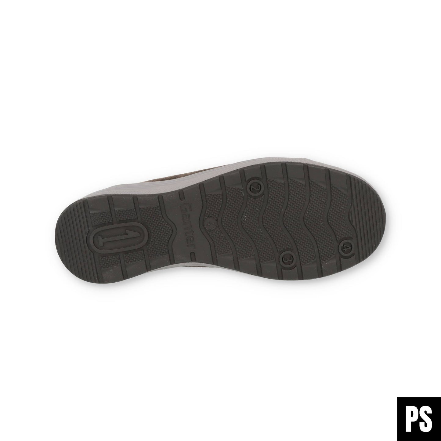 Ganter Sensitive Klara Anthrazit Velour Damenschuh