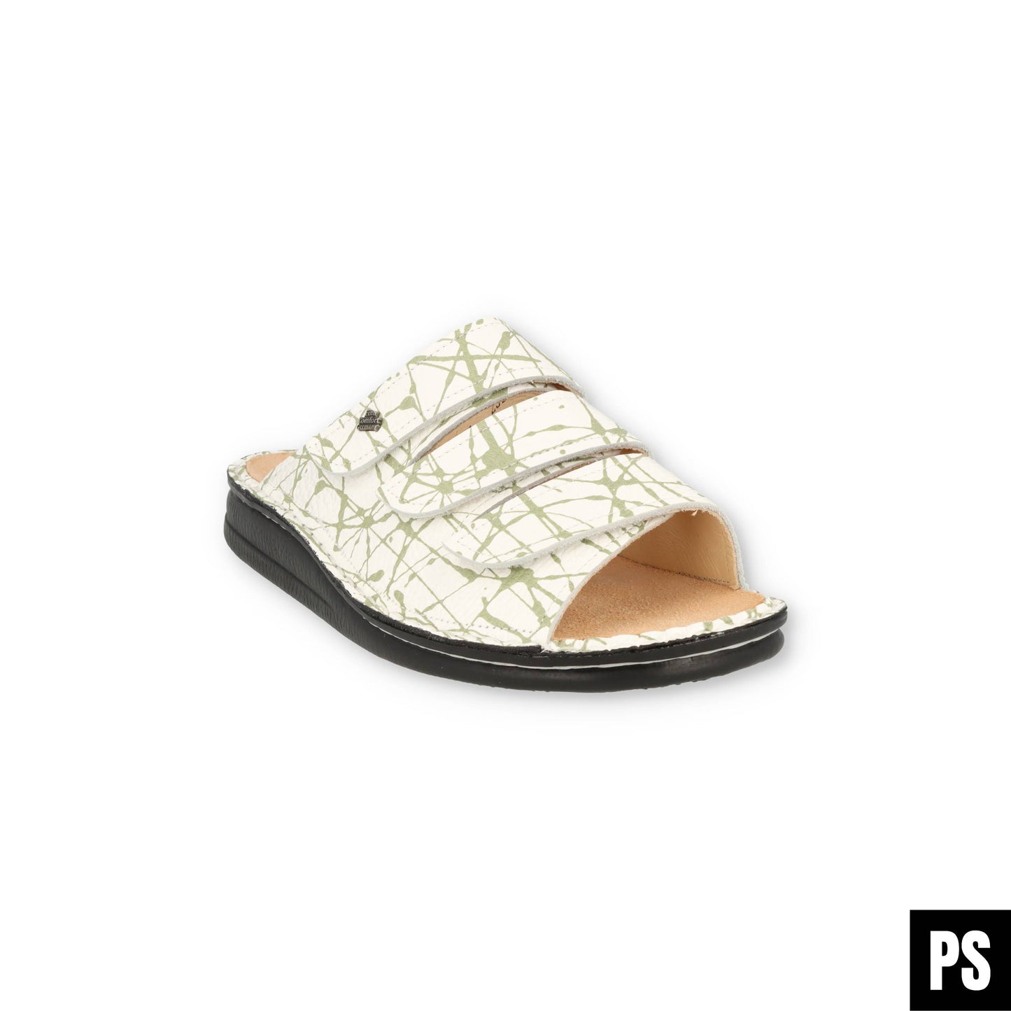 Finn Comfort Korfu Rizzo Nature Damen Pantolette Hausschuh