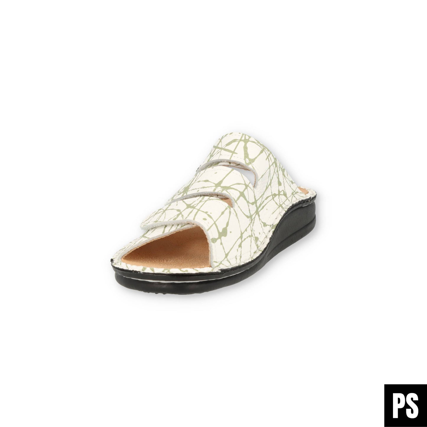 Finn Comfort Korfu Rizzo Nature Damen Pantolette Hausschuh
