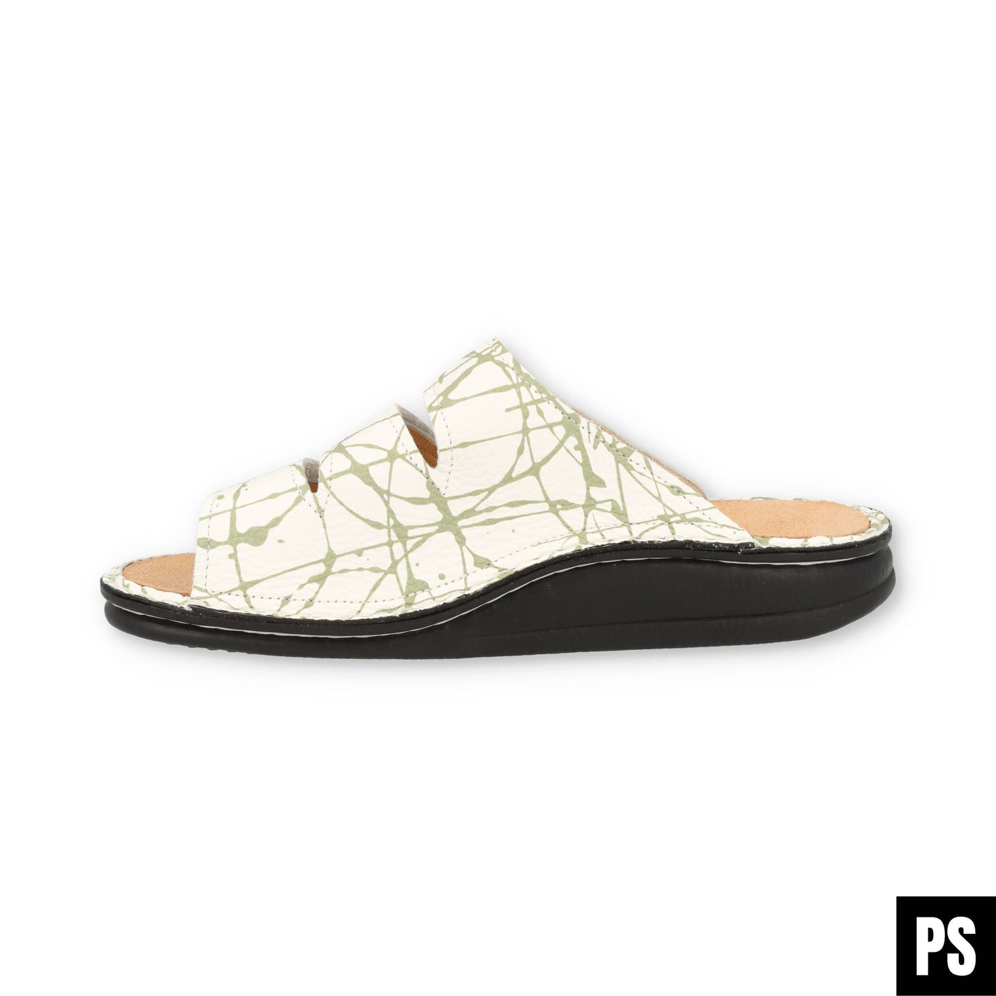Finn Comfort Korfu Rizzo Nature Damen Pantolette Hausschuh