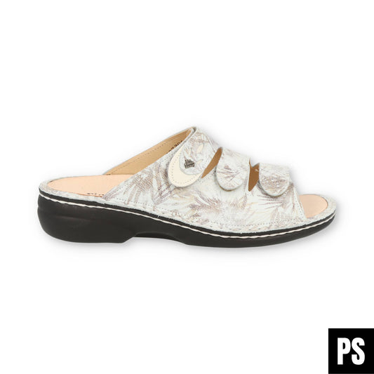 Finn Comfort Kos Savanne Agra Dune Hielo Damen Pantolette