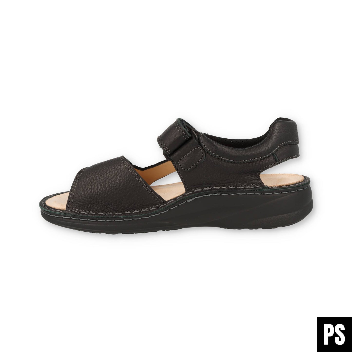 Finn Comfort Skiathos Finn Mellow Schwarz Herren Sandalette