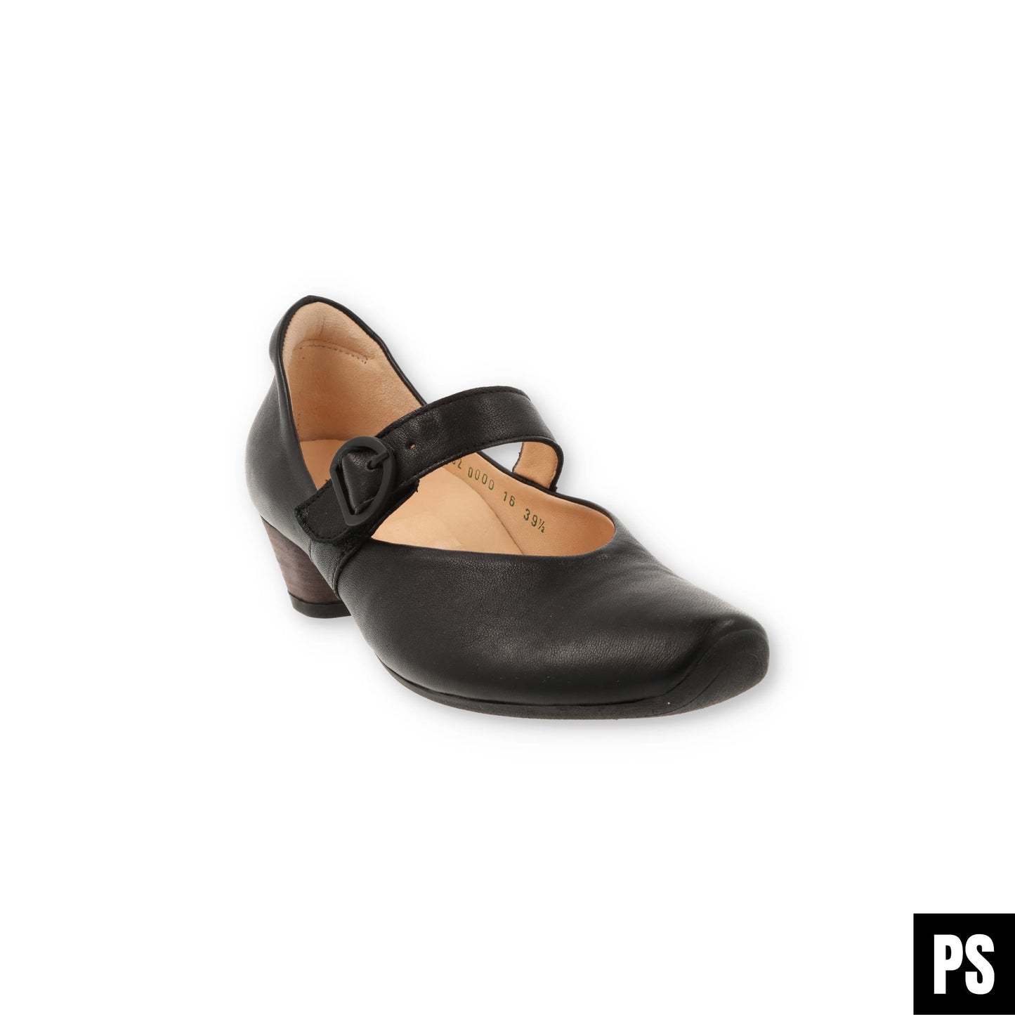 Think! Aida schwarz Damenschuh Weite F1/2 Pumps Ballerina