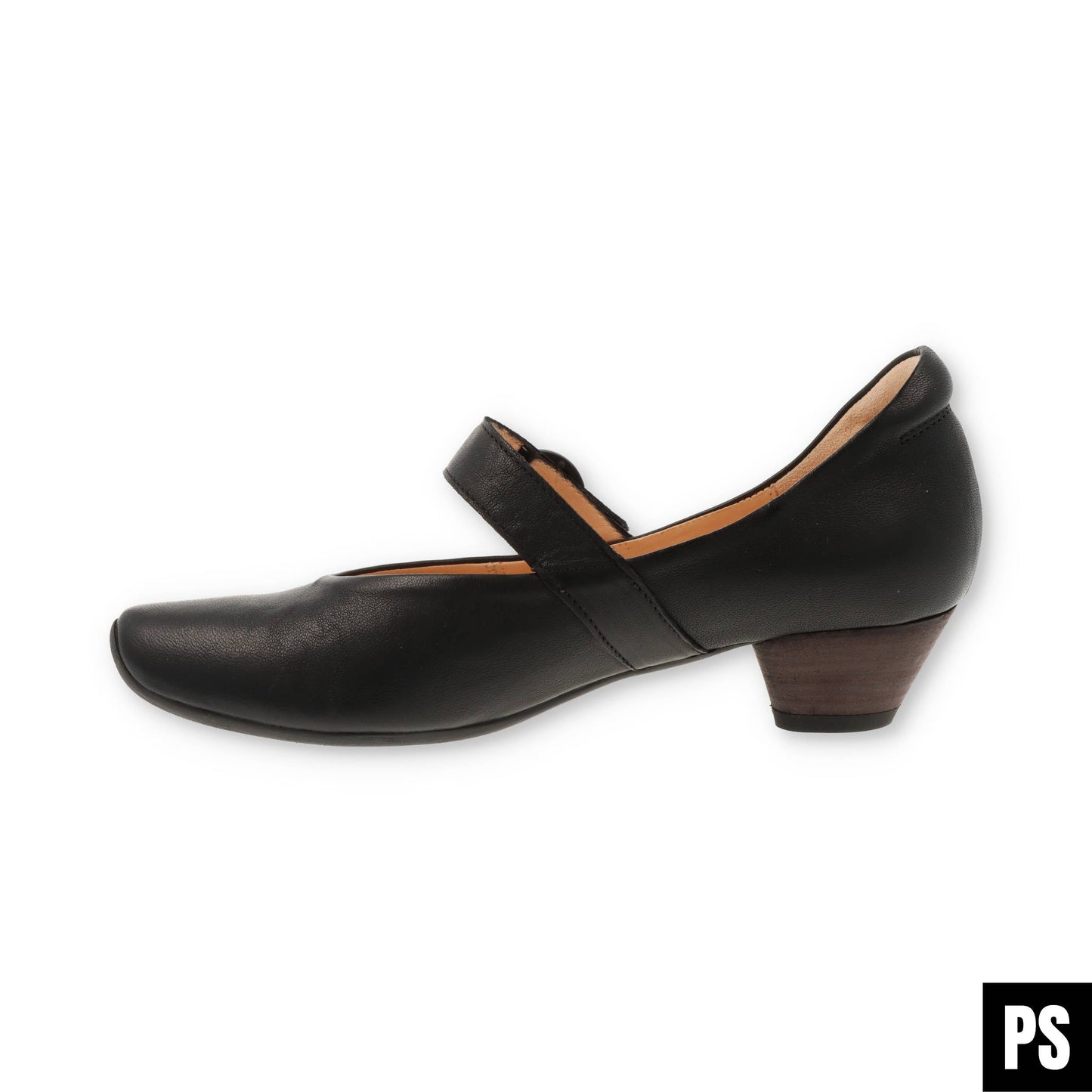 Think! Aida schwarz Damenschuh Weite F1/2 Pumps Ballerina