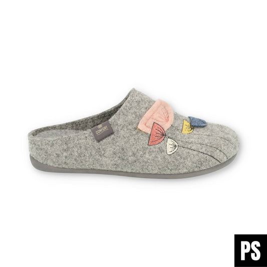 HAUSSCHUH PANTOFFEL - GRIS 11