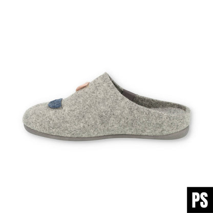 HAUSSCHUH PANTOFFEL - GRIS 11