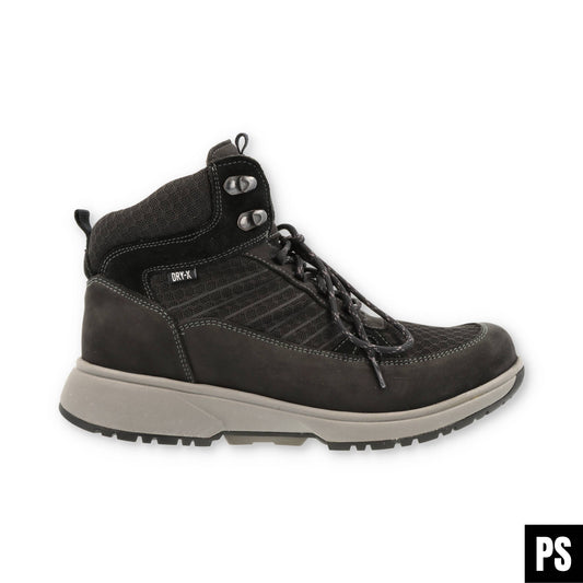 Xsensible Oulu Men Black Weite H Gesunder Rücken Schuh Outdoor Wandern