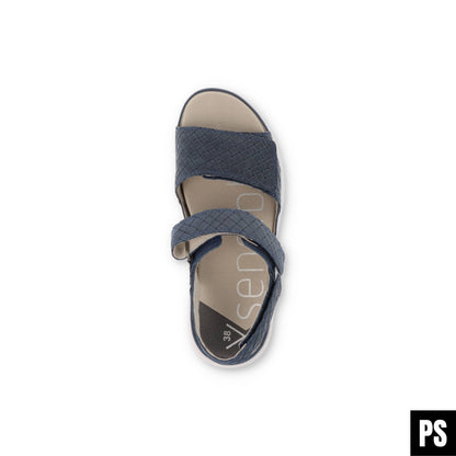 Xsensible Aruba blue Sandale  Weite GH Gesunder Rücken Schuh
