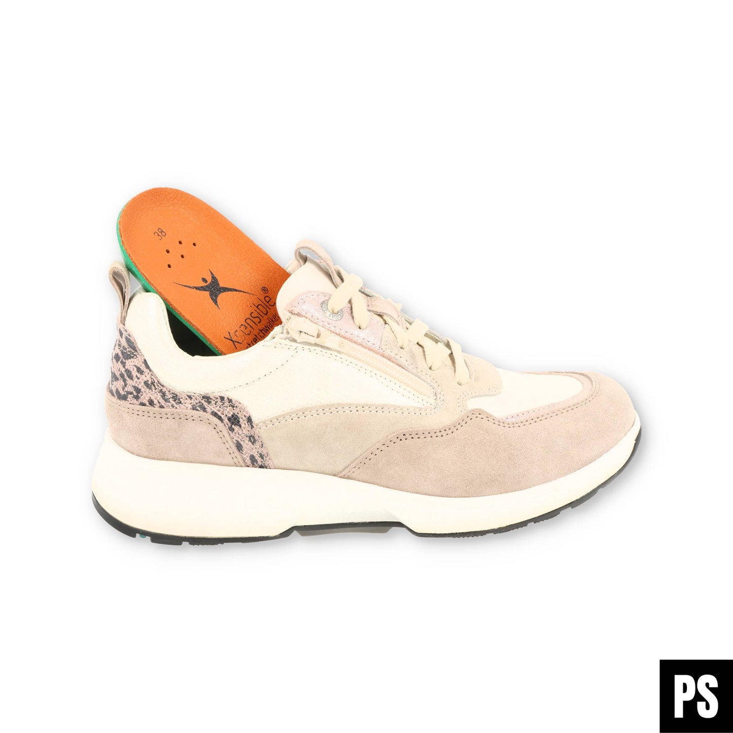 Xsensible Grenoble nude Weite H Damenschuh Gesunder Rücken Schuh