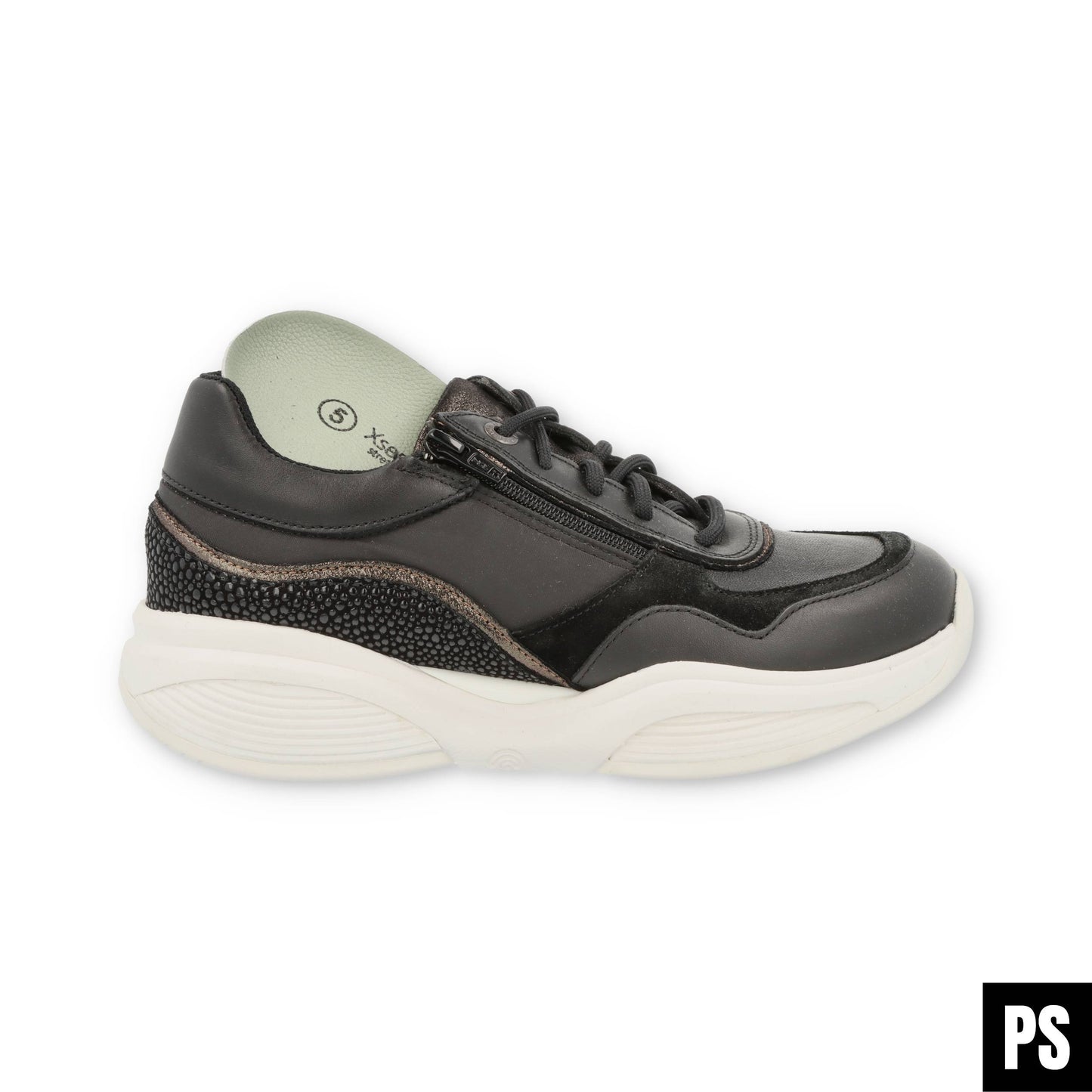 Xsensible SWX11 black Damenschuh Weite HX Gesunder Rücken Schuh