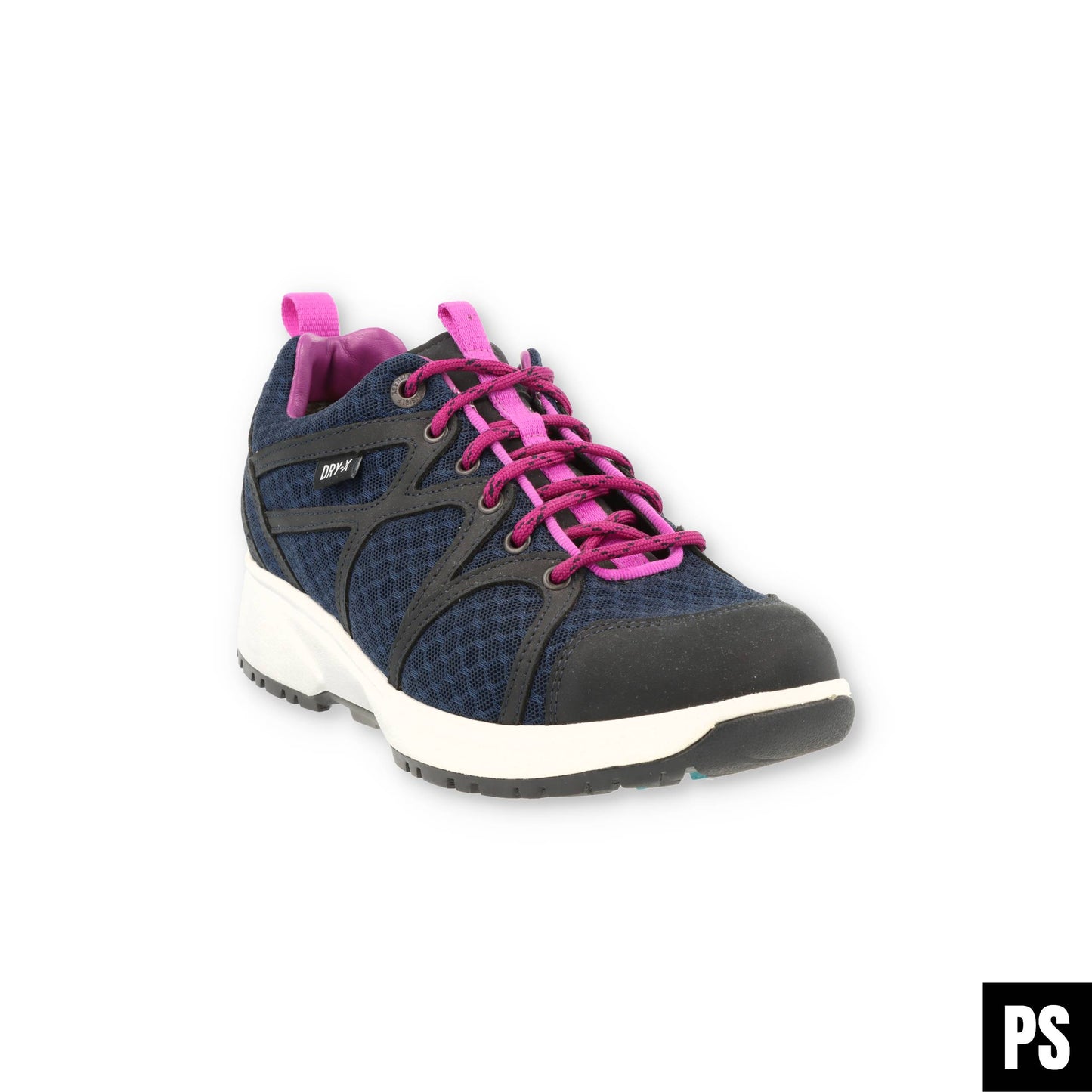 Xsensible Stockholm Women Navy lila Hiking Walking Outdoor Damenschuh Gesunder Rücken Schuh