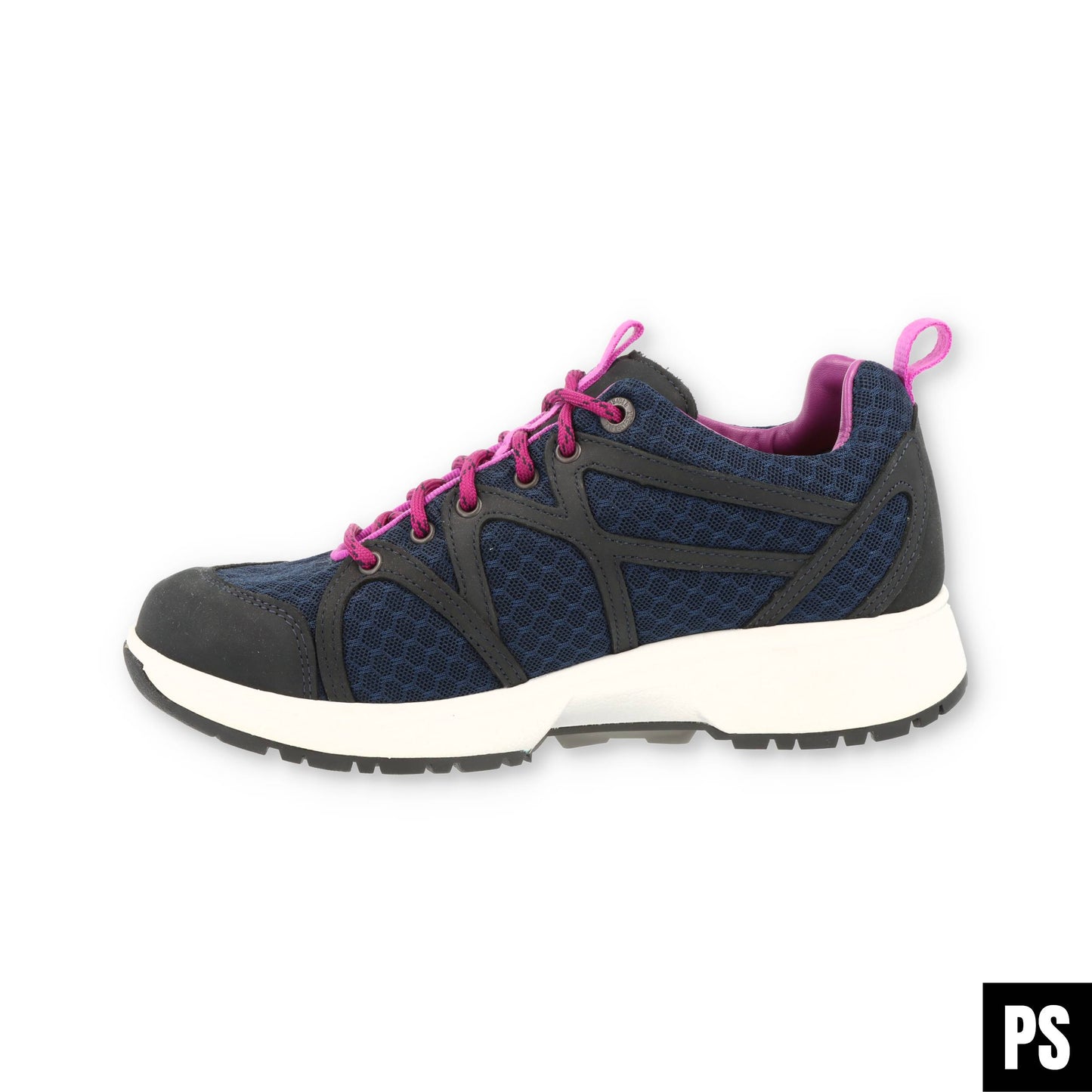 Xsensible Stockholm Women Navy lila Hiking Walking Outdoor Damenschuh Gesunder Rücken Schuh