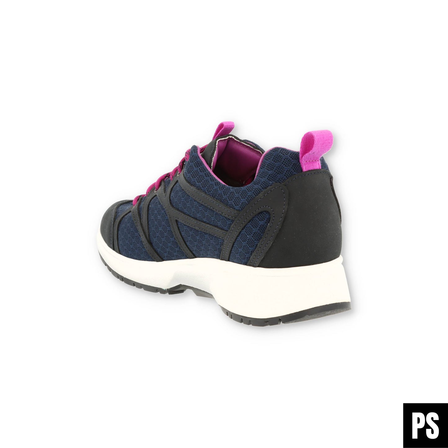Xsensible Stockholm Women Navy lila Hiking Walking Outdoor Damenschuh Gesunder Rücken Schuh