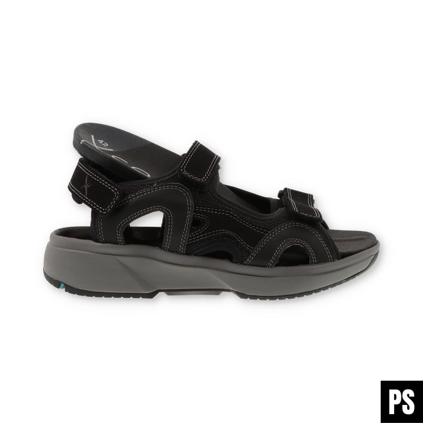 Xsensible Timor black Hiking Outdoor Trekking Sandale Herren Weite HX Gesunder Rücken Schuh