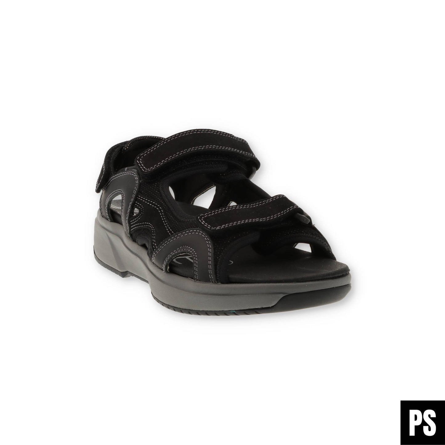 Xsensible Timor black Hiking Outdoor Trekking Sandale Herren Weite HX Gesunder Rücken Schuh