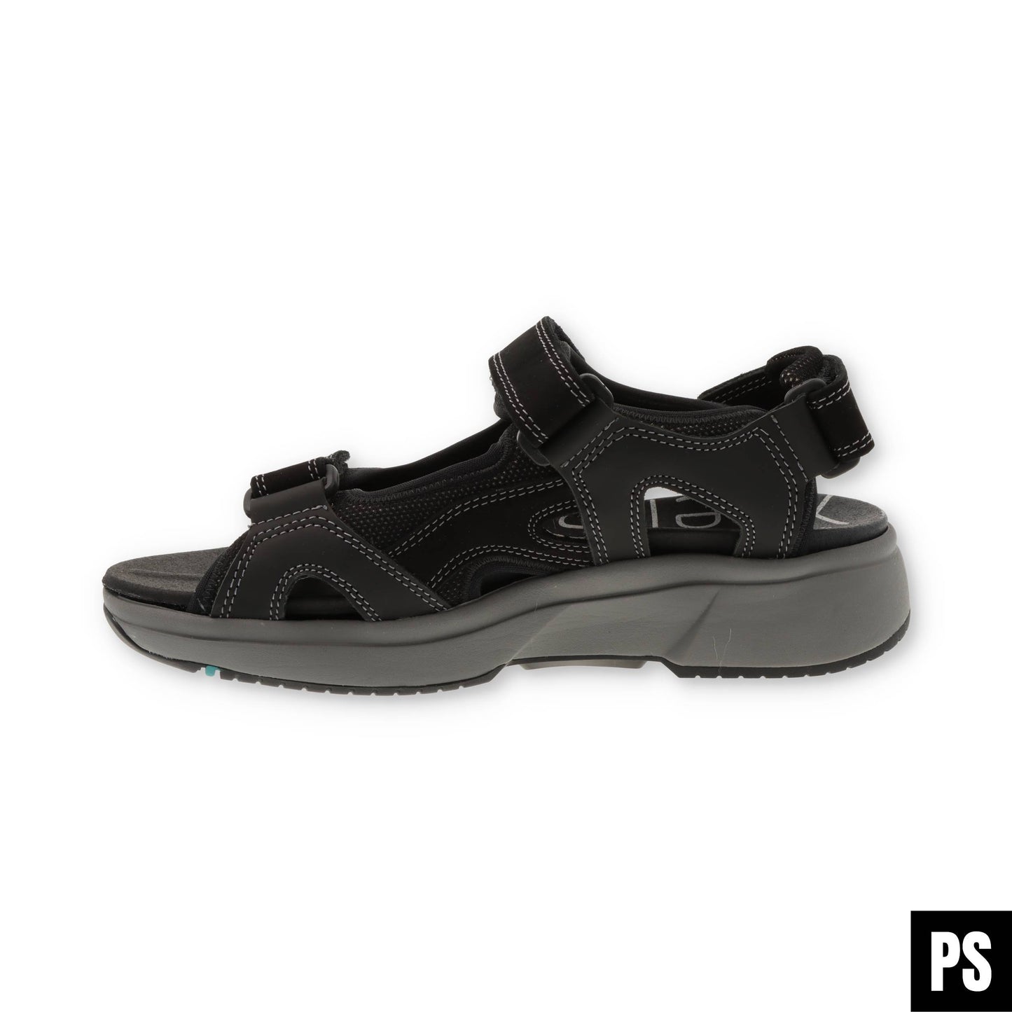 Xsensible Timor black Hiking Outdoor Trekking Sandale Herren Weite HX Gesunder Rücken Schuh
