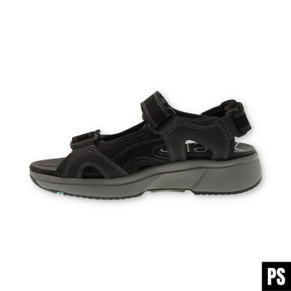 Xsensible Timor black Hiking Outdoor Trekking Sandale Herren Weite HX Gesunder Rücken Schuh