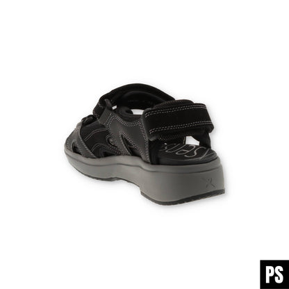 Xsensible Timor black Hiking Outdoor Trekking Sandale Herren Weite HX Gesunder Rücken Schuh