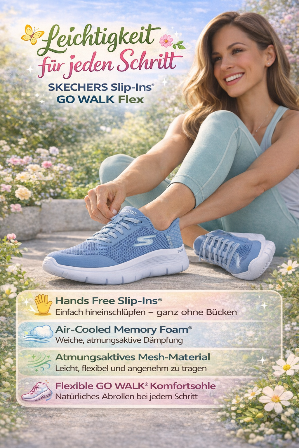 SNEAKER SLIP INS - Go Walk Flex