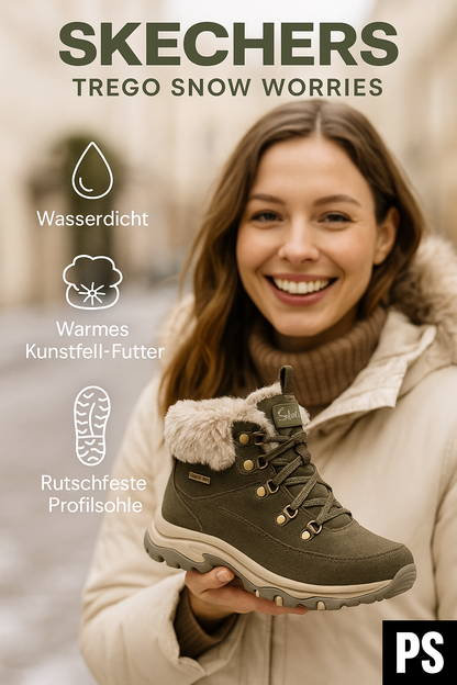 SCHNÜRSTIEFEL WASSERDICHT - Trego Snow Worries
