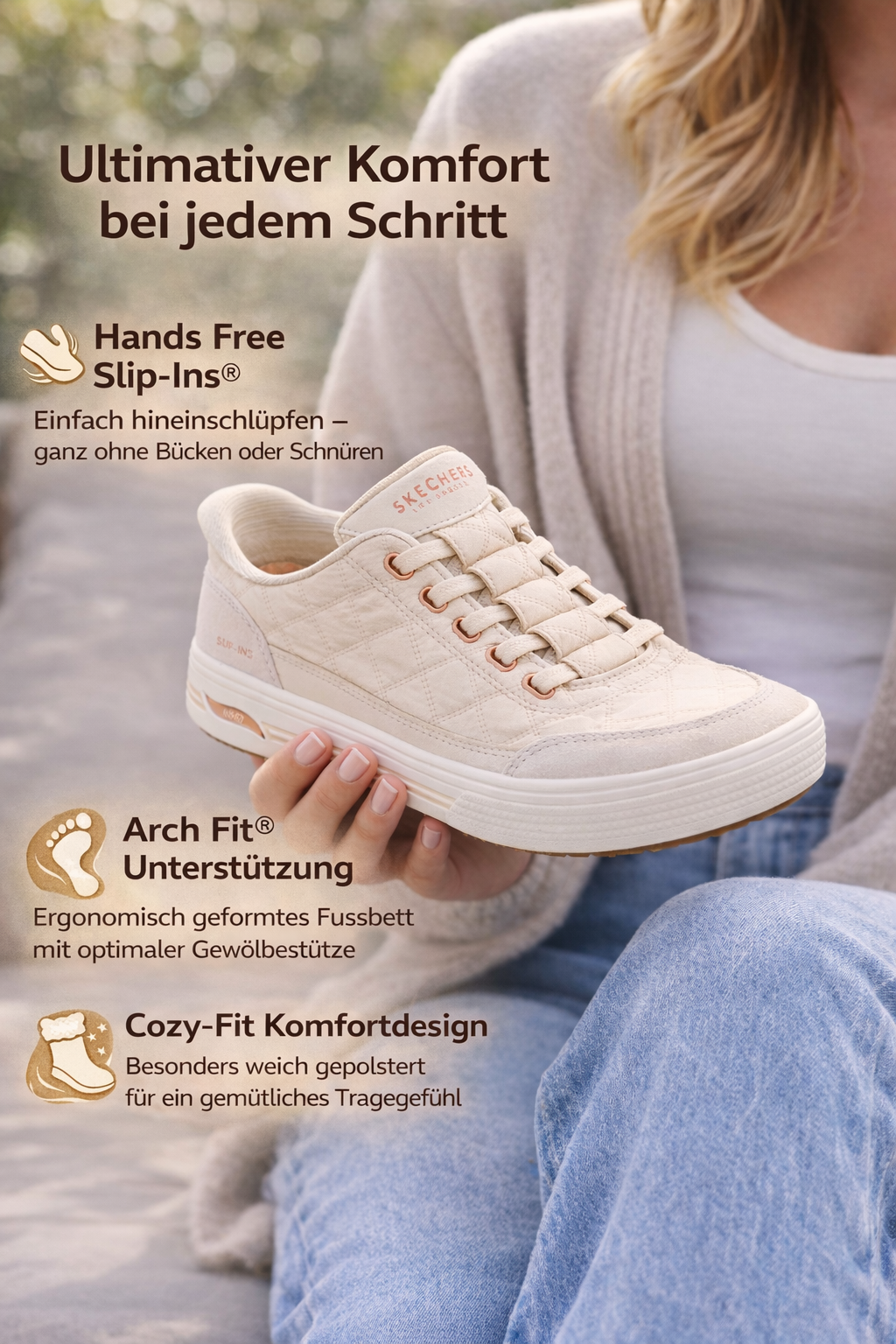SNEAKER SLIP INS - Cozy Fit