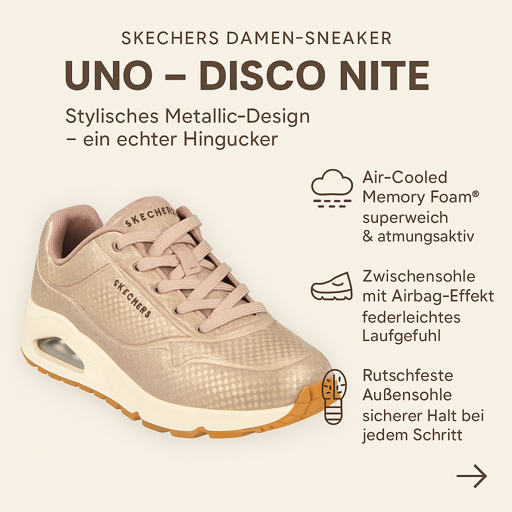 ✨ Skechers UNO – Disco Nite ✨