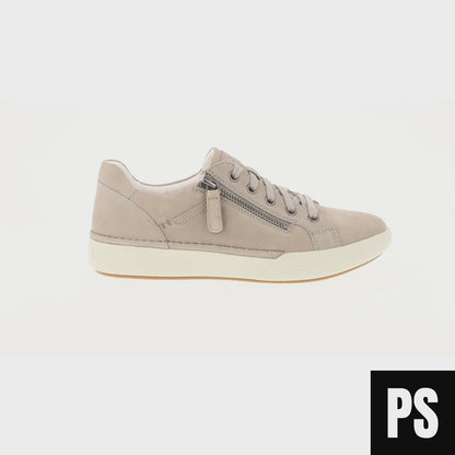 JOSEF SEIBEL Claire 03 Campa Nubuk grau Damen Sneaker