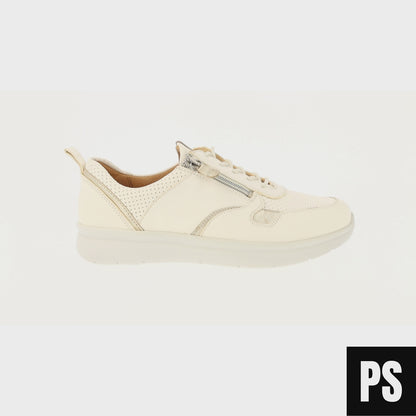 Ganter Sensitive Kira Porzelan Platin Damen Halbschuh