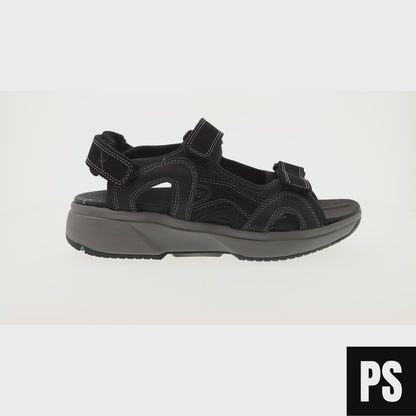 Xsensible Timor black Hiking Outdoor Trekking Sandale Herren Weite HX Gesunder Rücken Schuh