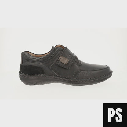 Josef Seibel Anvers 83 schwarz black Herrenschuh Klett